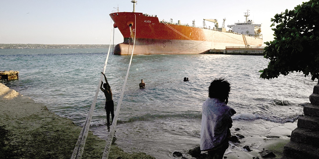 EL PETROLERO cubano Alicia, el 30 de marzo.
