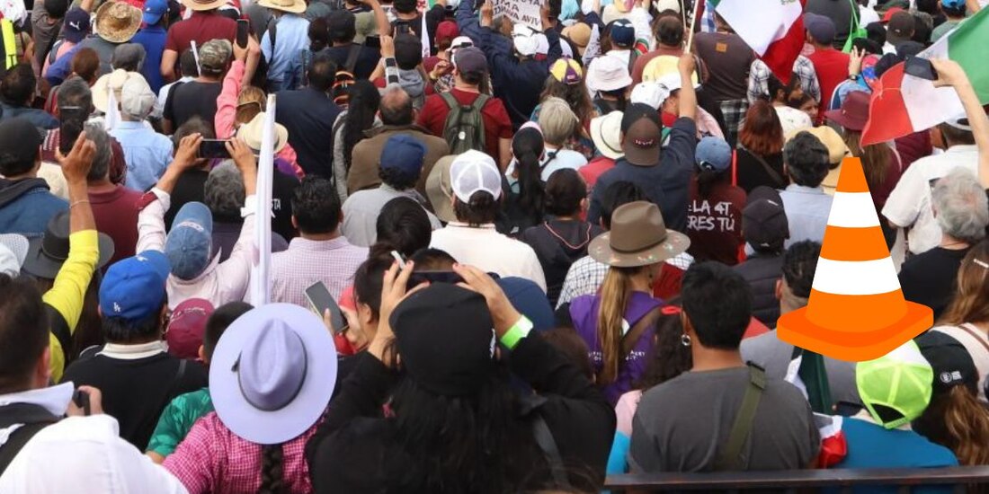 Habrá marchas en diferentes zonas de la CDMX.