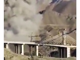 DERRUMBE del puente más alto de Irán.
