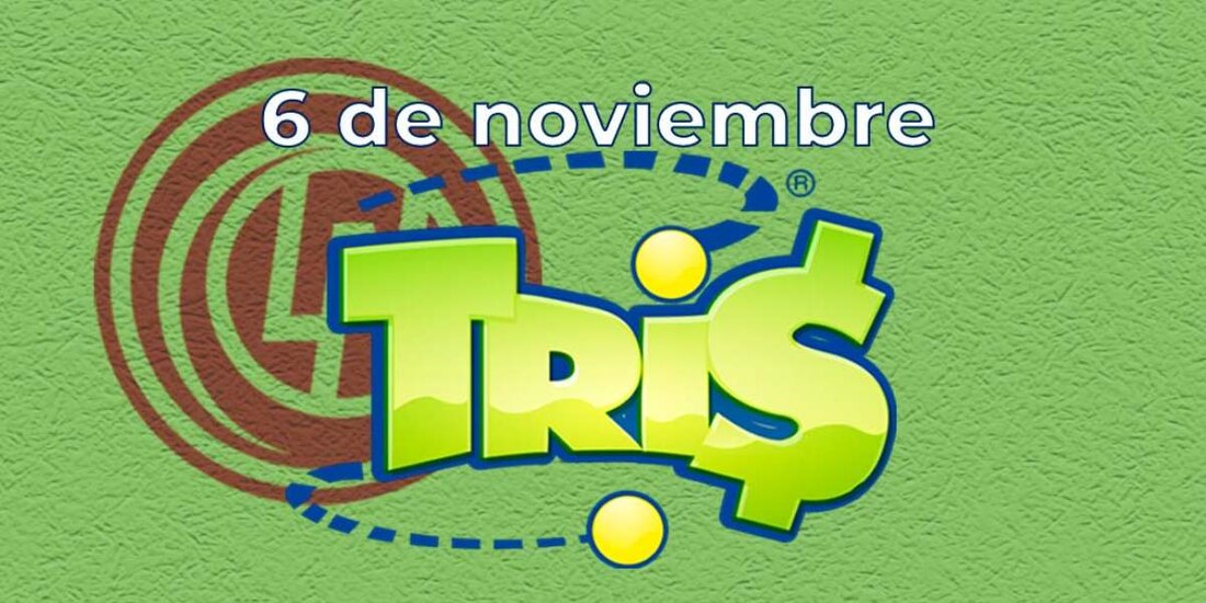 Resultados del Tris de hoy 6 de noviembre del 2024.