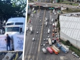 Transportistas organizan bloqueos carreteros en autopistas federales este lunes 26 de octubre.