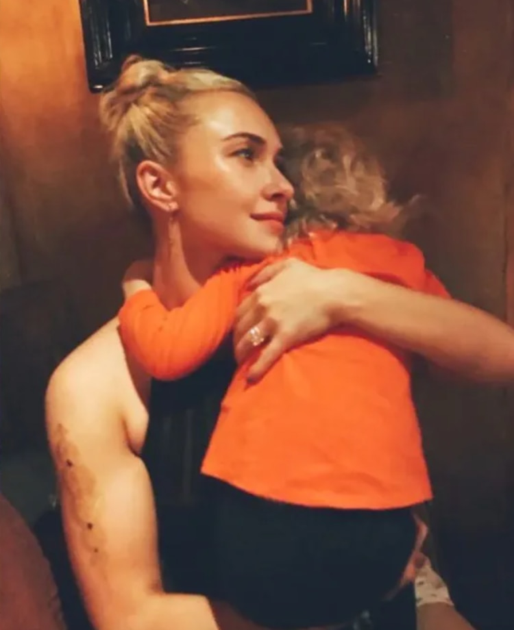 Hayden Panettiere y su hija Kaya