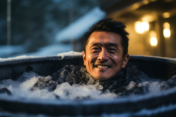 Te podrás sumergir en hielo.