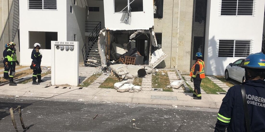 Explota casa en El Marqués, Querétaro