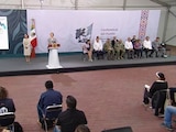 La titular del SESNSP, Marcela Figueroa, presentó en Colima el reporte sobre la reducción de homicidios en la entidad.