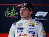 Max Verstappen durante el Media Day en Austin.