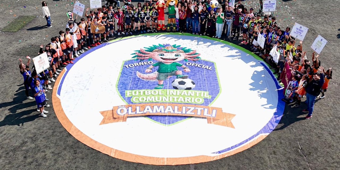 Clara Brugada asiste a la final final del Torneo Ōllamaliztli en la alcaldía Iztacalco.