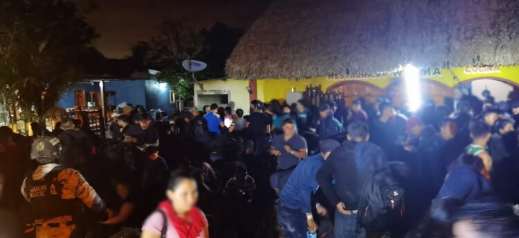 INM rescata a más de 200 migrantes en Veracruz