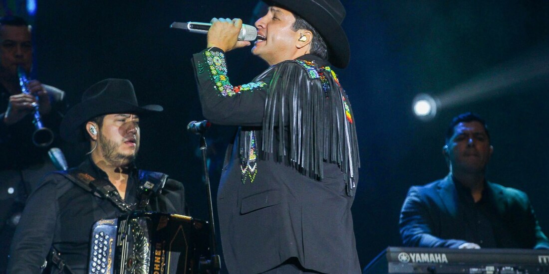 El cantante, durante una presentación en el Festival Internacional del Globo en Guanajuato, en noviembre.