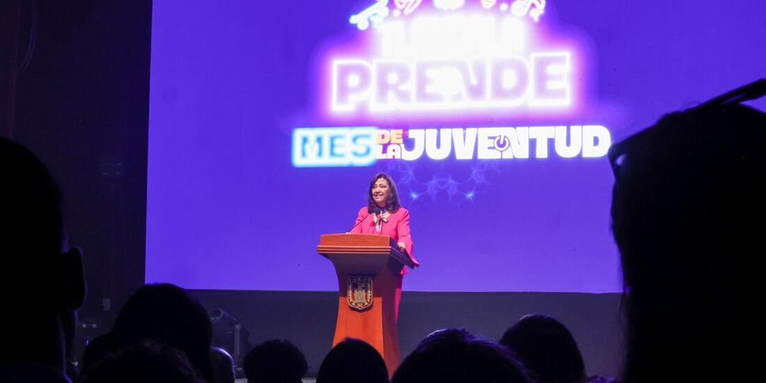 La Gobernadora constitucional de Tlaxcala, Lorena Cuéllar.