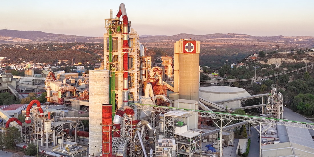 Planta cementera de la Cooperativa Cruz Azul en Tula, Hidalgo.
