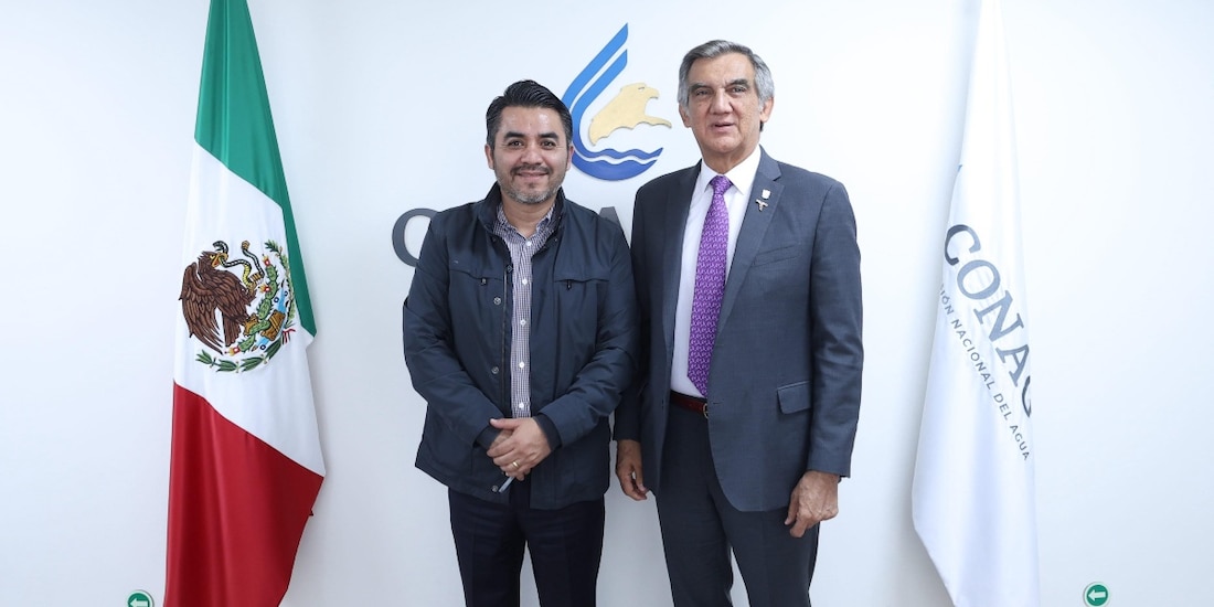 Américo Villarreal y CONAGUA acuerdan invertir 10 mil millones de pesos en Tamaulipas.