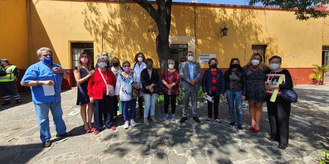 El alcalde de Coyoacán, Giovani Gutiérrez, anunció que se abrirán las casas de atención para adultos mayores cuando las autoridades de salud lo permitan.