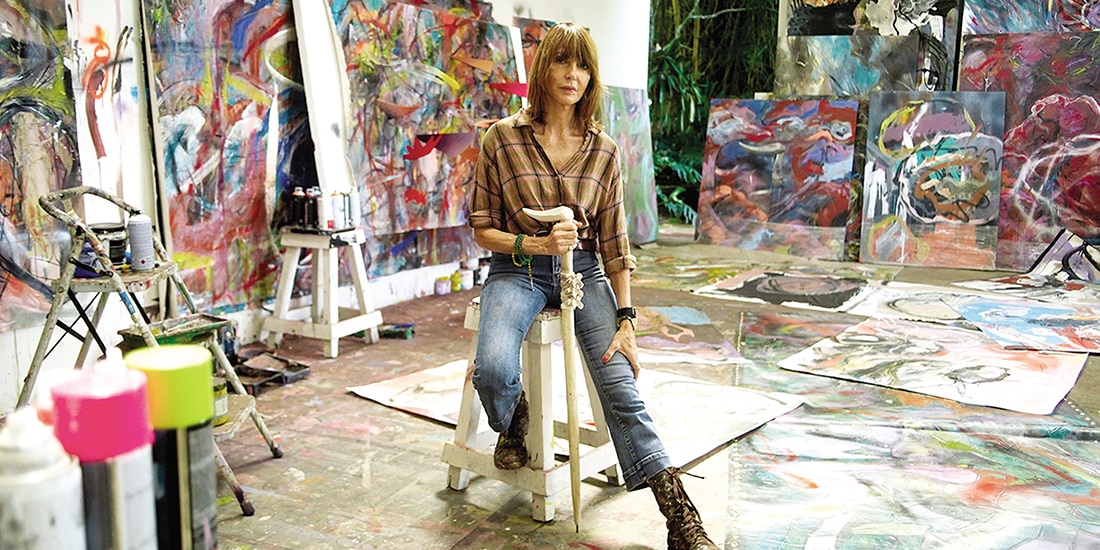 Aimée Joaristi, artista multidisciplinaria