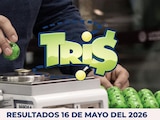 Resultados del Tris de hoy 16 de mayo del 2026.