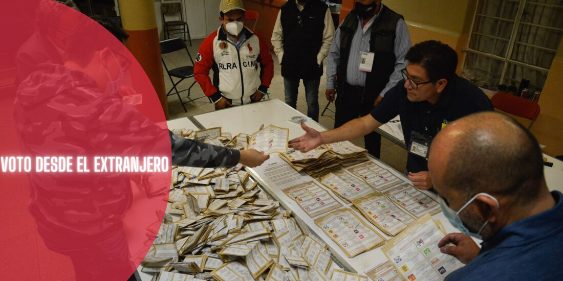 El voto en el extranjero es importante en México, señalan autoridades.