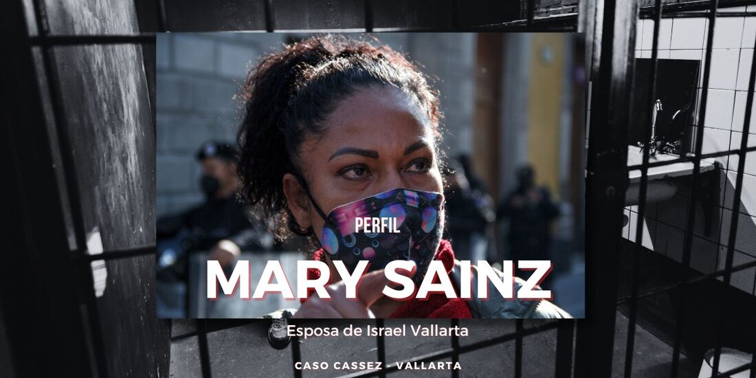Ella es Mary Sainz, la esposa de Israel Vallarta.