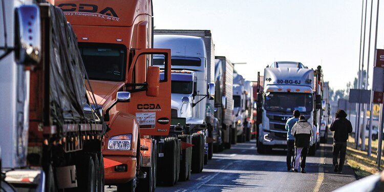 Bloqueos en la caseta de cobro “Calera”, en Zacatecas.