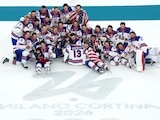 Estados Unidos gana el oro en el hockey de los Olímpicos de Invierno.