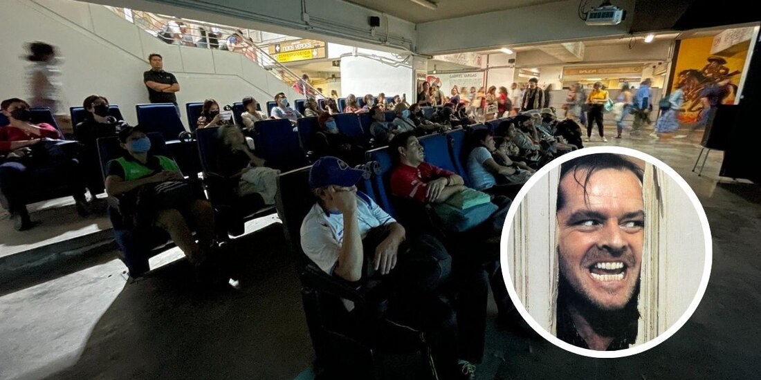 El Metro CDMX proyectará películas todos los martes y jueves de octubre, incluida The Shining.