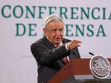 AMLO en su mañanera del 16 de agosto.