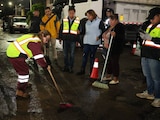 La presidenta municipal, Azucena Cisneros Coss, supervisó los operativos territoriales en diversas colonias de la demarcación.