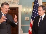 Marcelo Ebrard se reúne con Antony Blinken; abordan