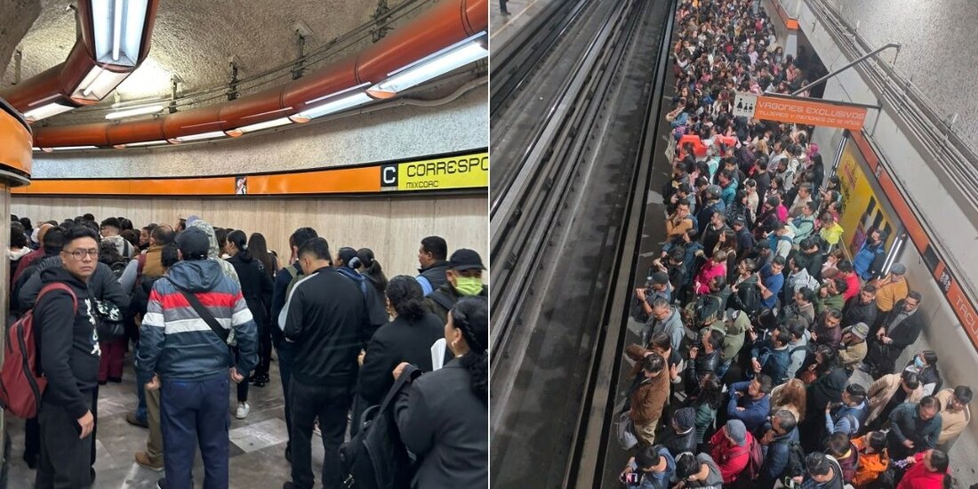 Retrasos en la Línea 7 del Metro CDMX.