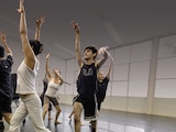 Los bailarines de Aterno, en los preparativos en la CDMX.