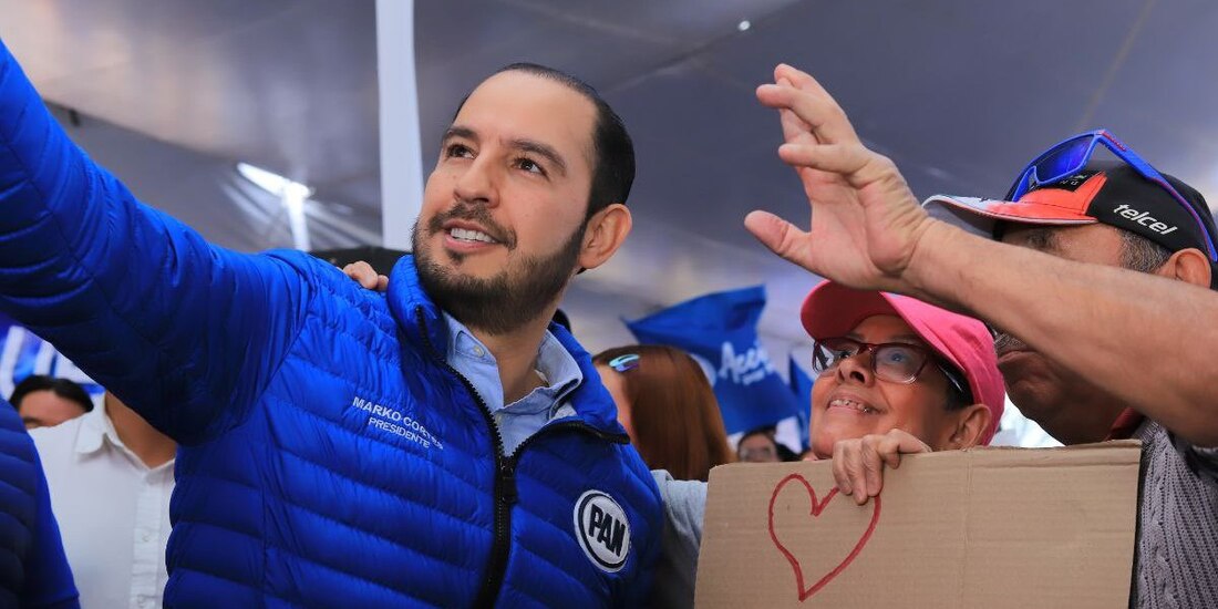 Marko Cortés en Tlaxcala