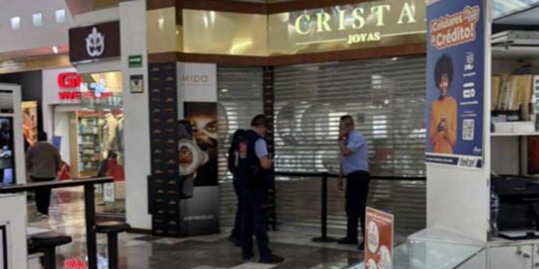 Dos hombres fueron detenidos por asaltar una joyería en Lindavista.