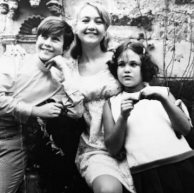 Mamá de Tamara Trottner y sus hijos