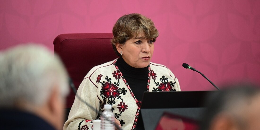 Delfina Gómez destaca disminución de 6.60% en los delitos de alto impacto en Edomex.