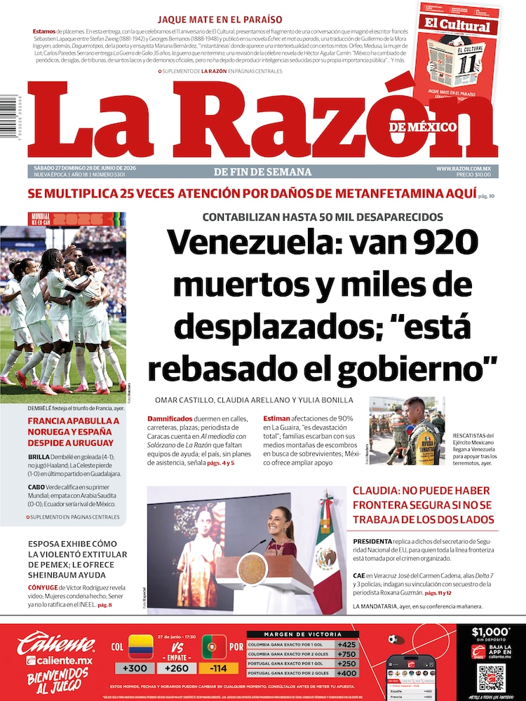 La Razón 27 Junio 2026