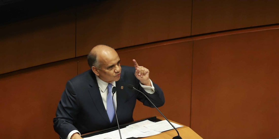 El senador Manuel Añorve Baños, del PRI.