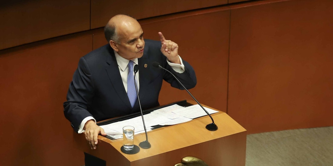 El senador Manuel Añorve Baños, del PRI.