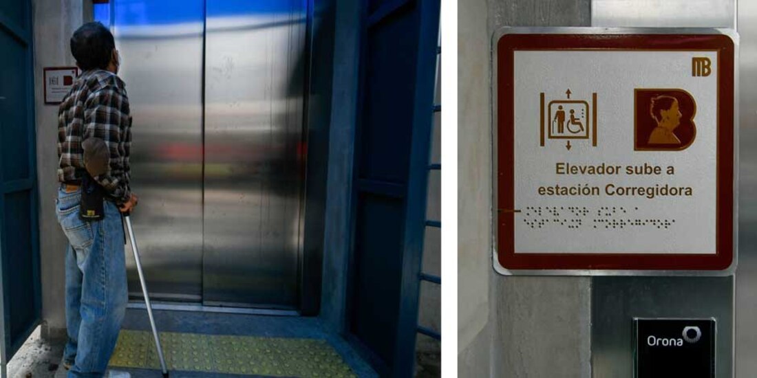 Mejoran accesibilidad para personas discapacitadas en el Metrobús