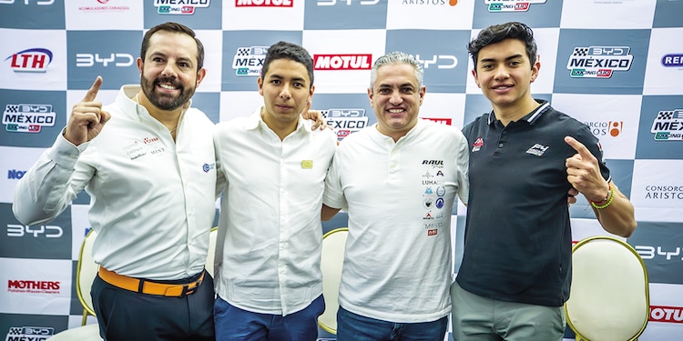 BYD se convierte en patrocinador
oficial de México Racing Cup 2026