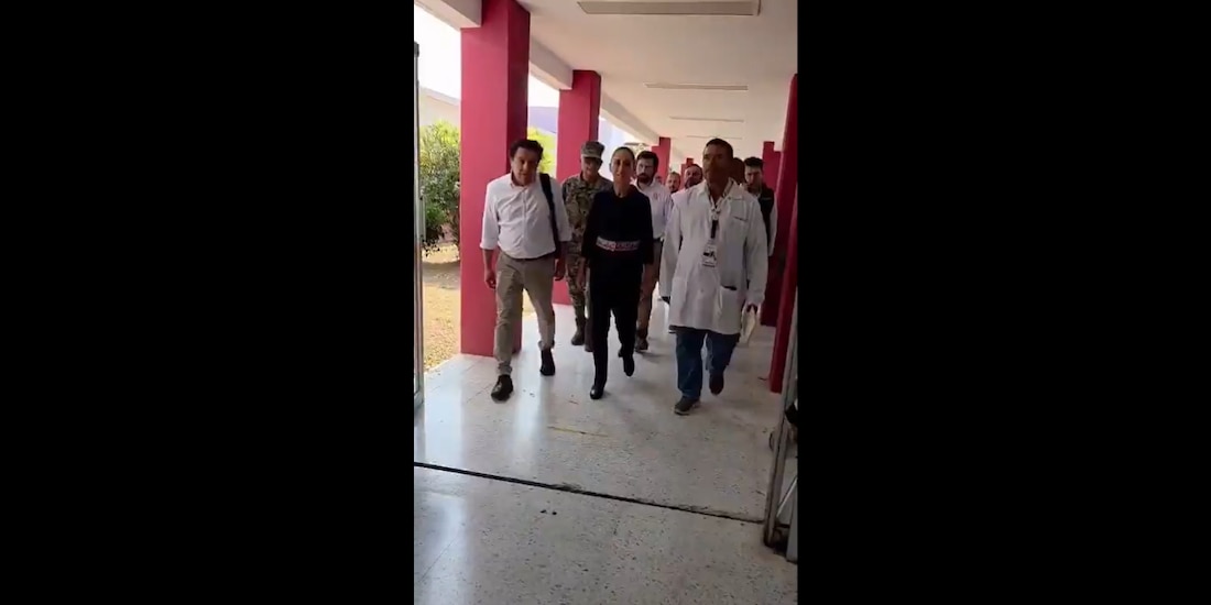 La Presidenta de México.