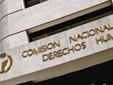 Fachada del edificio de la CNDH.
