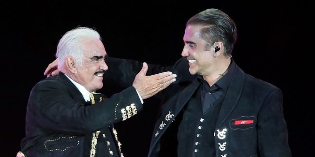 Vicente Fernández y Alejandro Fernández, "El Potrillo"