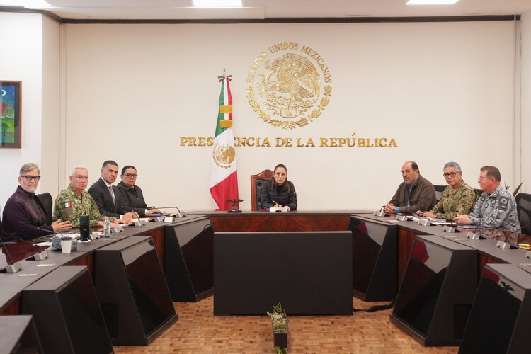 Reunión en Palacio Nacional.