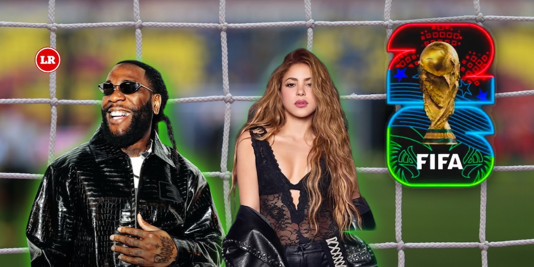 Burna Boy se une a Shakira en la inauguración del Mundial en CDMX