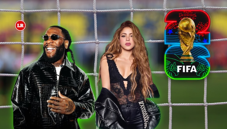 Burna Boy se une a Shakira en la inauguración del Mundial en CDMX