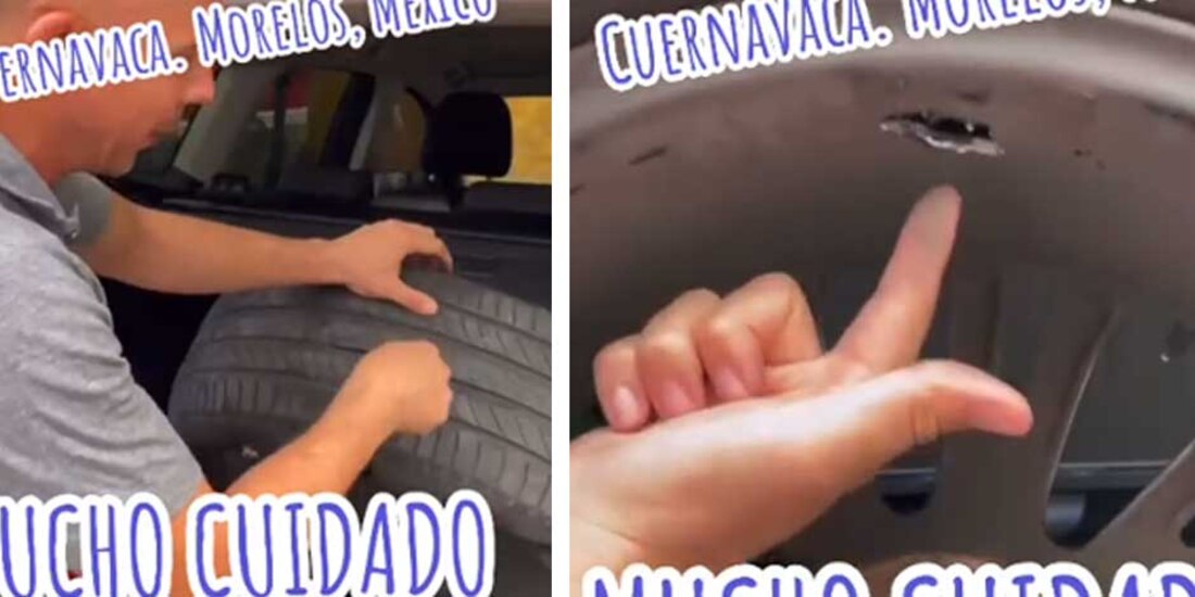 Ponchallantas en la México-Acapulco: 'criminales atraviesan rines para asaltar', alertan en redes