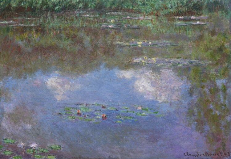 El estanque de nenúfares (1903), de Claude Monet.