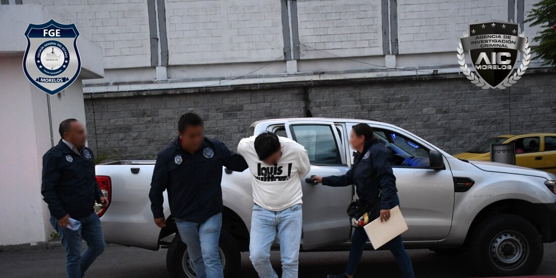 Ernesto "N", acusado de feminicidio de Melanie "N" y homicidio de su pareja sentimental.