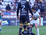Brian García dejó a Pachuca con diez hombres.