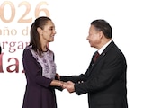La Presidenta de México y el Gobernador de Hidalgo.