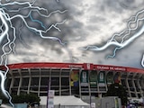 Captan rayo en cercanías del Estadio Ciudad de México